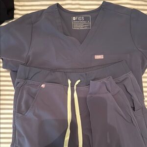 FIGS Scrub Set in Space Navy PO 2699